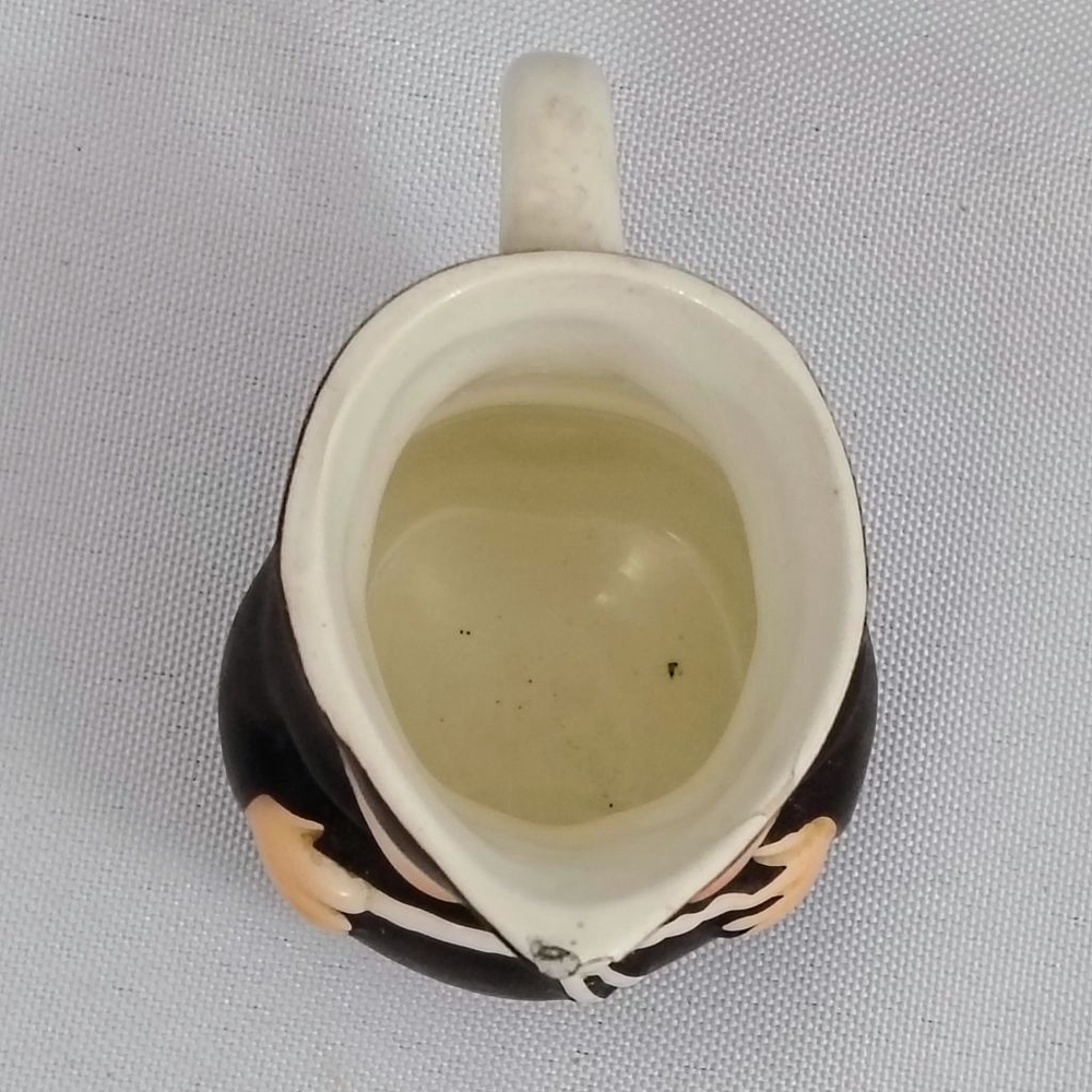 Vintage 50s Friars Tuck Monk Ceramic Creamer Goebel Hummul Miniature - Picture 2 of 10